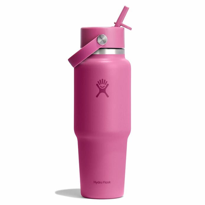32 oz Wide Mouth Travel Bottle with Flex Straw Cap(New Color)