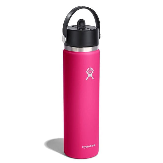 24 oz Wide Mouth with Flex Straw Cap
