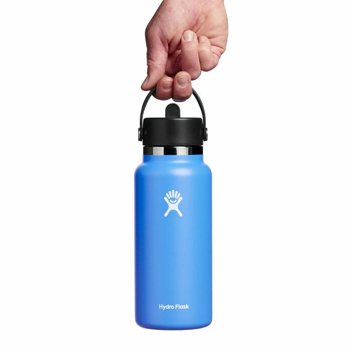 32 oz Wide Mouth with Flex Straw Cap