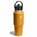 32 oz Wide Mouth Travel Bottle with Flex Straw Cap